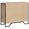 vidaXL Cajonera con caj&oacute;n 2 pcs Roble artesanal 91 x 35,5 x 74,5 cm