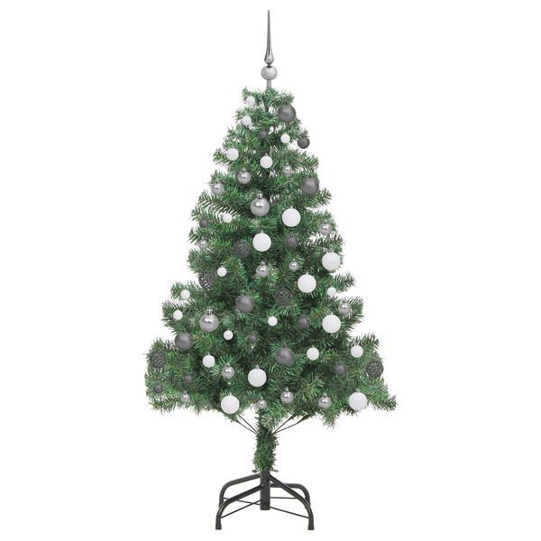 vidaXL &Aacute;rbol de Navidad con 300 LED con soporte Verde 180 cm PVC