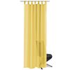 vidaXL Cortinas de gasa 2 unidades 140x175 cm amarillo