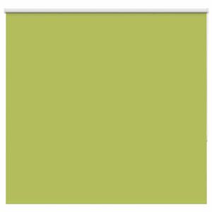 vidaXL Estor Enrollable Opaco hojas verde 145x130cm Tela Ancho 141,6cm