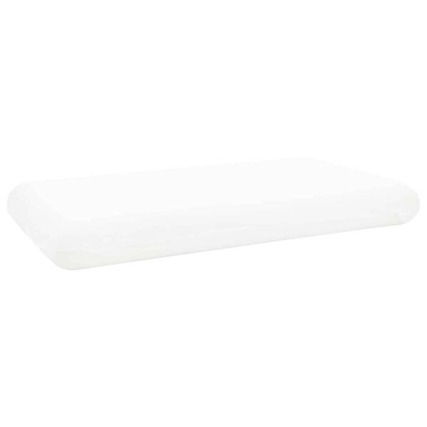 vidaXL Almohada para dormir Liso 70 x 36 x 13 cm