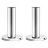vidaXL Soportes para escalera de piscina 2 uds acero inox 304