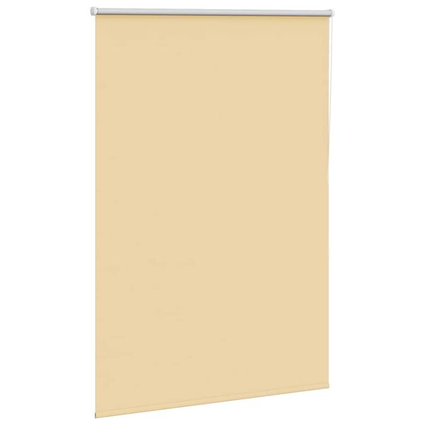vidaXL Estor Enrollable Opaco Beige 90x175 cm Tela Ancho 85,7 cm