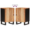 vidaXL Mueble de baño madera maciza de acacia 38x33x58 cm