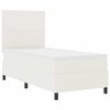 vidaXL Cama tipo Box Spring Crema y 100 x 200 cm Tela de Pana