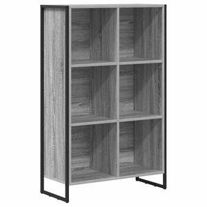 vidaXL Estanter&iacute;a para libros 99,5 x 30 x 108,5 cm Gris Sonoma