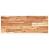 vidaXL Estante flotante 4 uds madera acacia acabado aceite 80x30x2 cm