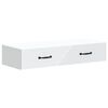 vidaXL Mesa Lateral Montada en la Pared 87,5 x 34,5 x 17 cm