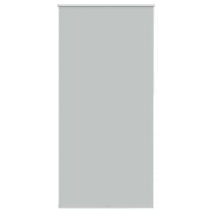vidaXL Estor Enrollable Opaco gris claro 105x230 cm Tela Ancho 100,7cm
