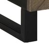 vidaXL Mesa de centro madera maciza de mango negra 100x54x40 cm