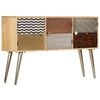 vidaXL Aparador de madera de mango maciza 120x30x75 cm