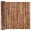 vidaXL Valla de corteza Marr&oacute;n 600 x 125 cm Corteza