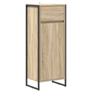 vidaXL Gabinete de Ba&ntilde;o Sonoma 40 x 30 x 100 cm Madera contrachapada