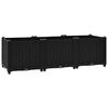 vidaXL Arriate 120x40x38 cm polipropileno