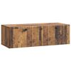 vidaXL Mueble para TV de pared Madera envejecida 98 x 41 x 30 cm
