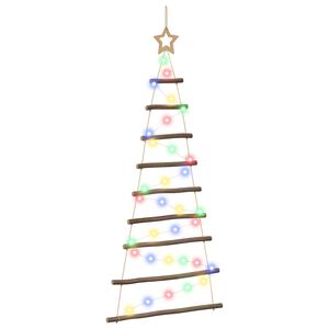 vidaXL &Aacute;rbol de Navidad Colgante 120 cm 50 LED Multicolor