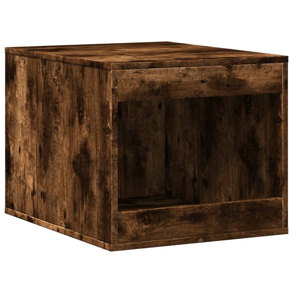 vidaXL Mueble arenero para gatos madera roble ahumado 47x59x42 cm