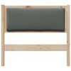 vidaXL Cabecero Otro Marr&oacute;n 100 cm Madera maciza de pino