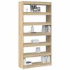vidaXL Librer&iacute;a Roble Sonoma 100 x 30 x 198 cm Madera de ingenier&iacute;a