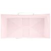 vidaXL Bolsas de papel con asas 250 uds rosa 32x17x44 cm