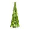 vidaXL &Aacute;rbol de Navidad de espumill&oacute;n con luces LED y estaca EKENAS