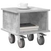 vidaXL Soporte de TV Gris Concreto 37 x 35 x 35 cm