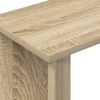 vidaXL Mesa Auxiliar Roble Sonoma 35 x 25 x 50 cm Madera de ingenier&iacute;a