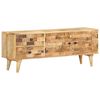 vidaXL Mueble para TV de madera maciza de mango 120x30x45 cm