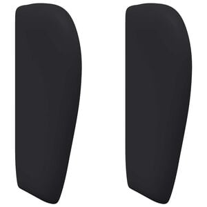 vidaXL Oreja de cabecero Negro 40 x 23 x 6 cm PVC