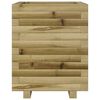vidaXL Jardinera madera de pino impregnada 40x40x49,5 cm