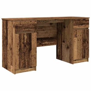 vidaXL Escritorio Madera vieja Madera de ingenier&iacute;a 140 x 49 x 76 cm