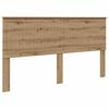 vidaXL Cabecero Roble artisan Madera de ingenier&iacute;a