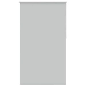 vidaXL Estor Enrollable Opaco gris claro 120x230 cm Tela Ancho 116,6cm