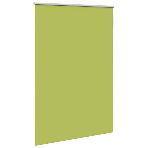 vidaXL Estor Enrollable Opaco hojas verde 160x210cm Tela Ancho 156,6cm
