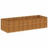 vidaXL Jardinera de acero corten 290x100x69 cm
