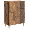 vidaXL Aparador Madera envejecida 66 x 34,5 x 90 cm