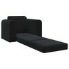 vidaXL Sof&aacute; cama Negro 98 x 71 x 83 cm Terciopelo