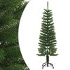 vidaXL &Aacute;rbol de Navidad artificial estrecho con soporte PE 120 cm