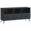 vidaXL Mueble de TV Negro 102 x 34,5 x 50 cm Madera de Ingenier&iacute;a