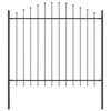 vidaXL Valla de Jard&iacute;n WOERDEN 7 uds. 170 x 190 cm Gris
