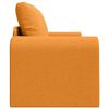 vidaXL Sof&aacute; cama 60cm Amarillo oscuro tela