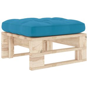vidaXL Otomana de jard&iacute;n de palets madera de pino impregnada