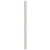 vidaXL Membrana de malezas PP blanca 2x100 m