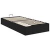 vidaXL Estructura de Cama Ottoman Roble Negro 203 x 90 x 25 cm