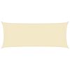 vidaXL Toldo de vela crema HDPE 160 g/m&sup2; 2x5 m