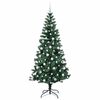 vidaXL &Aacute;rbol de Navidad Artificial Preiluminado Verde 210 cm