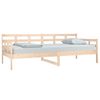 vidaXL Sof&aacute; cama sin colch&oacute;n madera maciza de pino 90x200 cm