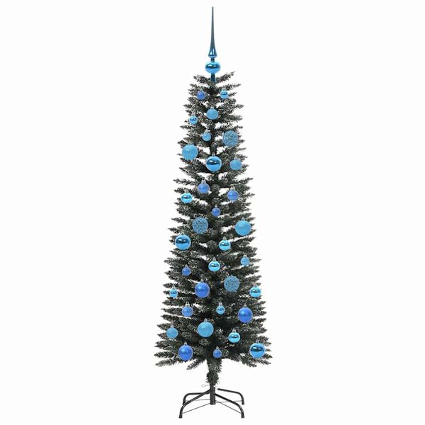 vidaXL &Aacute;rbol de Navidad artificial Verde 150 cm PVC, Pl&aacute;stico y Acero