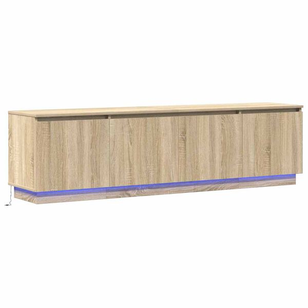 vidaXL Gabinete de TV Roble Sonoma 180 x 38 x 49 cm