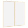 vidaXL Tablero de Anuncios 80 x 80 x 1.4 cm Madera maciza de pino